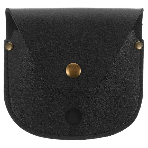 SEWACC 1Pcs Compass Carrying Bag Navigation Feature Black 9.0X9.0X0.4In For Camping