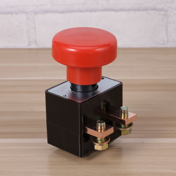 SEWACC Emergency Disconnecting Push Button Plastic 1Set 4.13X2.36X2.28In For Car Vehicle