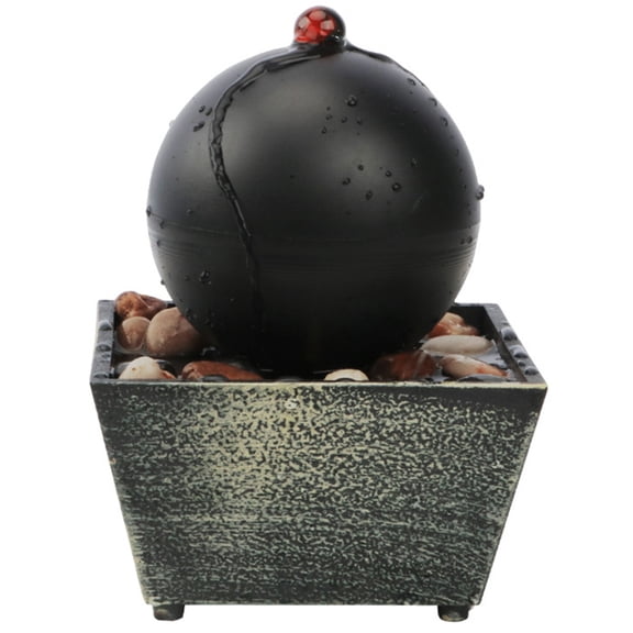 SEWACC 1 Set of Water Fountain Indoor for Relaxation Assorted Color ABS Waterfall Indoor Ornament Home Decoration