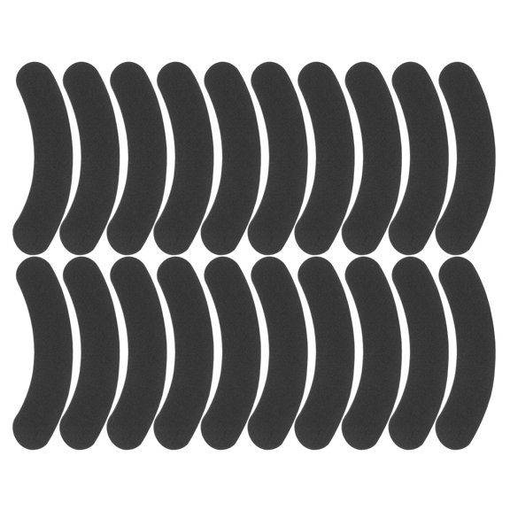 SEWACC 20Pcs Snowboard and Ski Boot Padding Foam Inserts for Blister Prevention and Comfortable Fit Black