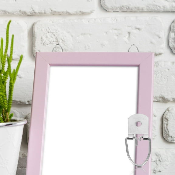 SEWACC 20Pcs Wall Mounted Hooks D Ring Photo Hangers for Pictures Home Decoration