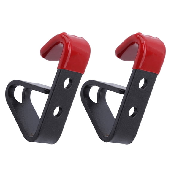 SEWACC 2Pcs Durable Wall Mounted Tire Hooks Steel Wheel Display Rack for Auto Repair and Garage
