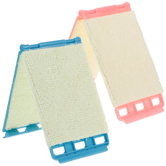 SEWACC 2Pcs Guitar ng Cleaner Set Assorted Colors for Trombone Fretboard and ng Care Kit
