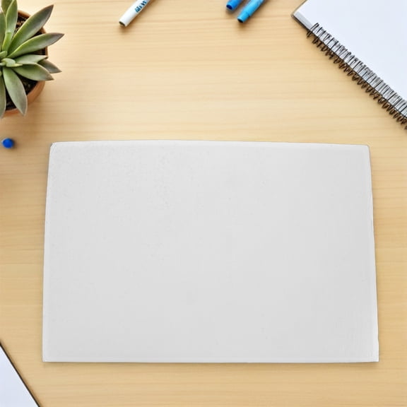 SEWACC 2Pcs High Density White Foam Board for Model Making Self Adhesive Lightweight Sheets