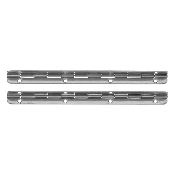 SEWACC 2Pcs Plated Silver Jewelry Case Metal Hinges for Crafts with Precise Smooth Hinge Movement