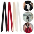 thumbnail image 1 of SEWACC 4Pcs Bridal Sash Beige Cloth Parties Decorative Long Strip, 1 of 8