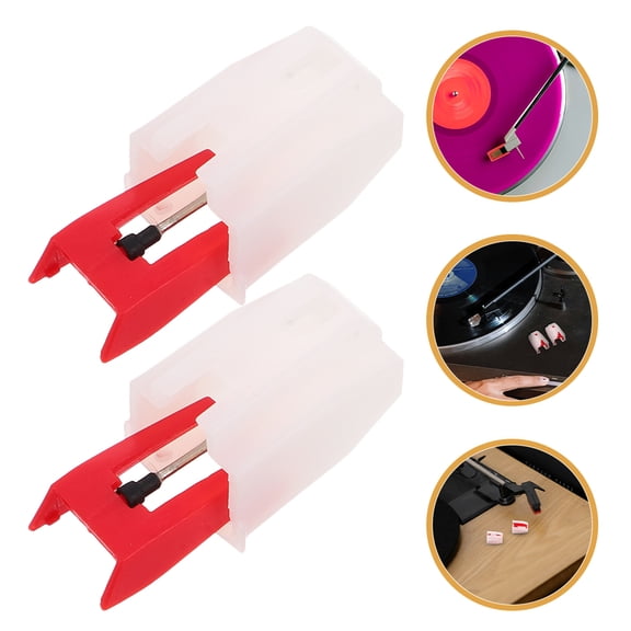 SEWACC 5Pcs Universal Replacement Stylus Needle for Vinyl Record Player Lightweight Easy Installation
