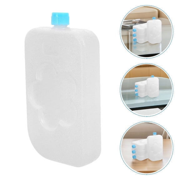 SEWACC Cooling Ice Pack White Pe Portable for Coolers and Lunch Boxes 6Pcs