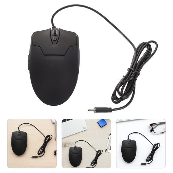 SEWACC Back to School Wired Mouse For Computer With Ergonomic Shape And Quiet Operation 1Pack
