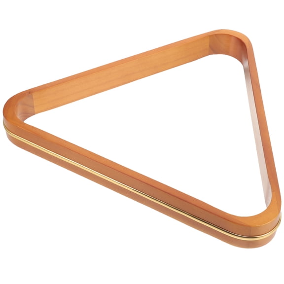 SEWACC Pine Wood Billiard Triangle Frame 11.8 x 10.6 x 1.1 Inches Pool Table Accessory for Snooker and Pool Games
