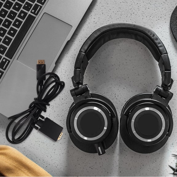 SEWACC Black Laptop to Adapter Cable with Stable Signal Transmission and Broad Monitor Compatibility