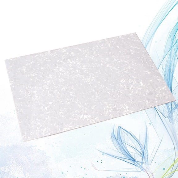 SEWACC Blank Pickguard Material 1Pack 11.8x7.9x0.09in PVC for Music Creation