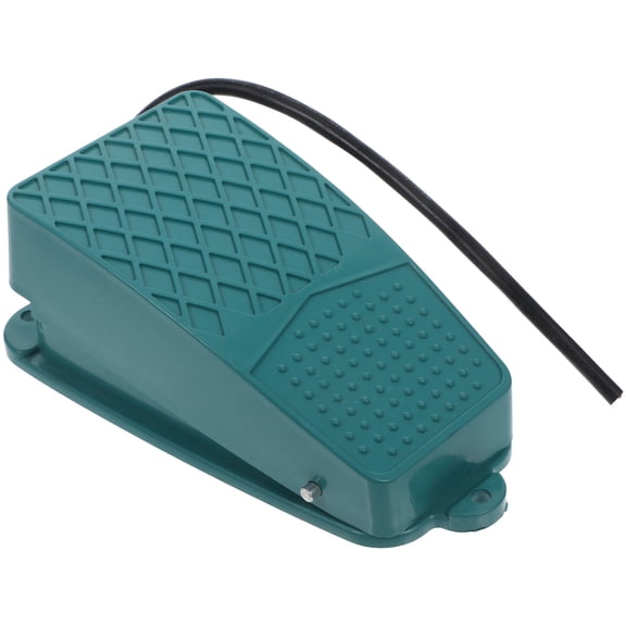 SEWACC Green Plastic Foot Activated Switch for Industrial Use Durable UserFriendly Operation Easy Installation