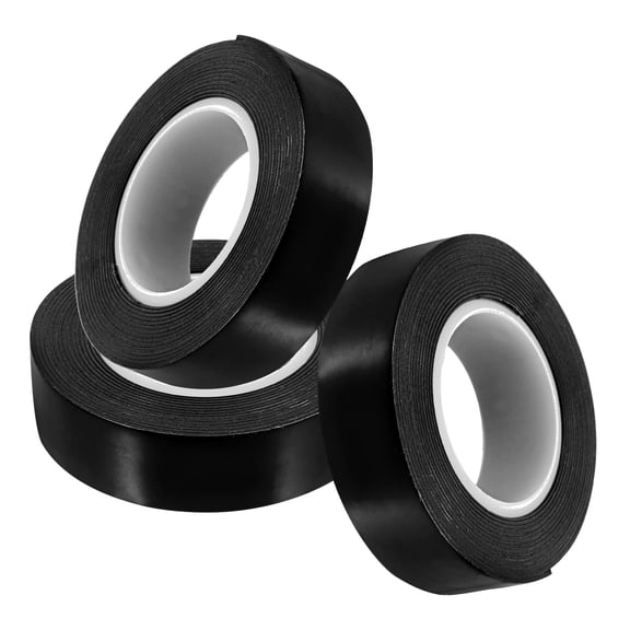 SEWACC High Temp Rubber Electrical Tape Black Insulation Tape for Secure Home Wire Connections