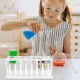 SEWACC Plastic Test Tube Stand for Laboratory Use with Compact Portable ...
