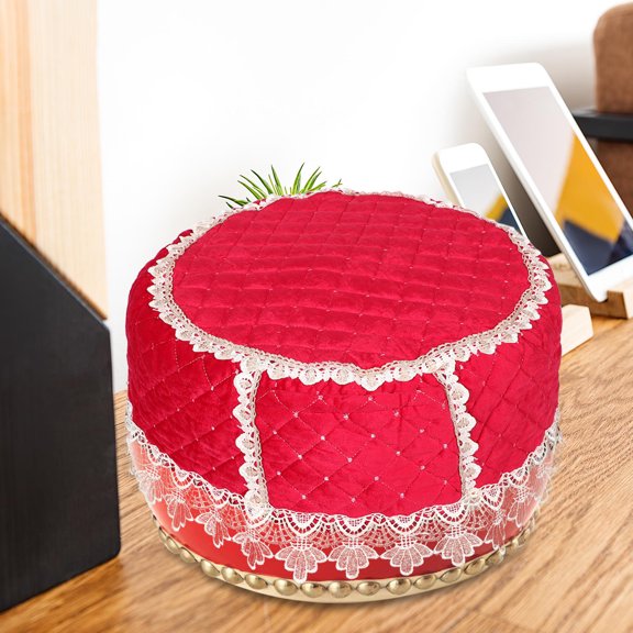 SEWACC Home Drum Soft Cover with Dustproof Thick Fabric and Traditional Chinese Design
