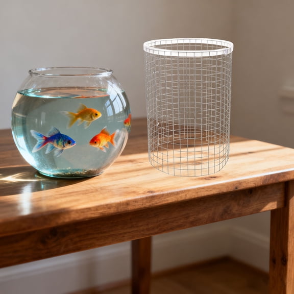 SEWACC Multi-Use Aquarium Breeding Cone Net for Fish and Shrimp with Smooth Surface