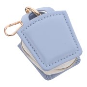 SEWACC Sky-Blue Portable Travel Jewelry Case - Compact Organizer with Keychain