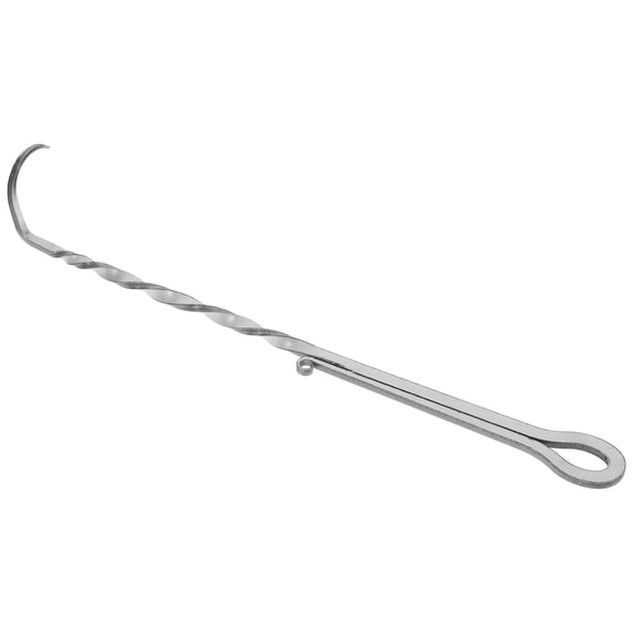 SEWACC Stainless Steel Food Flipper Hooks, 1 Pack - Kitchen Cooking Tool for Grilling and Frying
