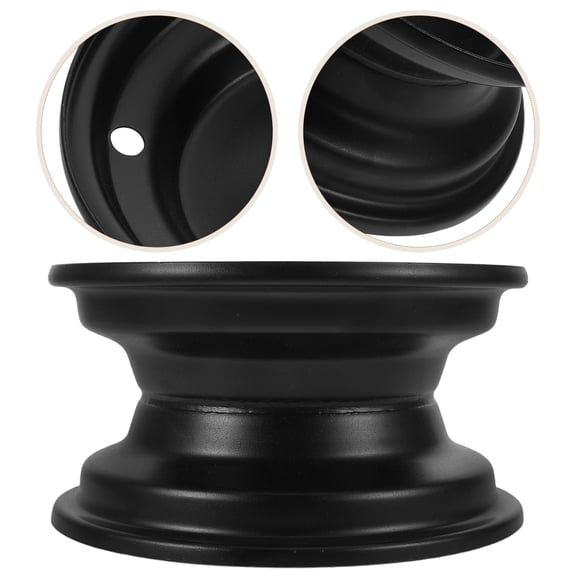 SEWACC Universal Black Metal ATV Wheel Rim Replacement Compatible with Go Kart, Motorcycle, Four and Off-Road Vehicles