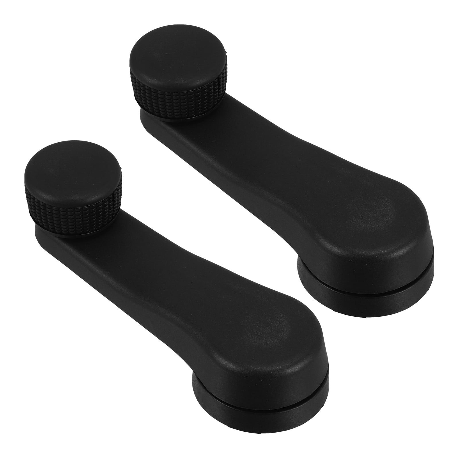 SEWACC Window Handles Replacement 1 Pair Car Window Crank Handle Black ...