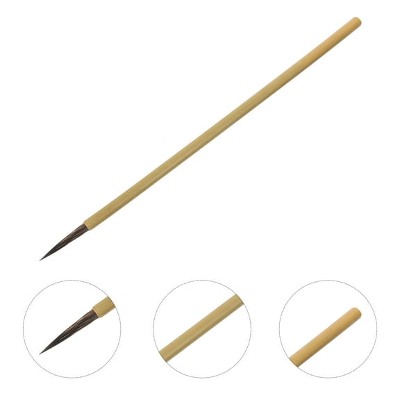 SEWACC Writing Brush 1Pack For Stencil Watercolor Acrylic Oil Detail Hobbyists