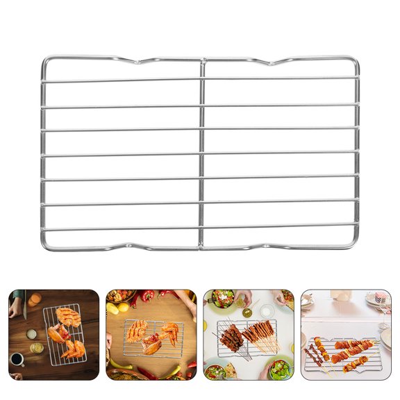SEWACC baking pan rack Stainless Steel Food Cooling Rack for Cooking Enthusiasts 1Pcs