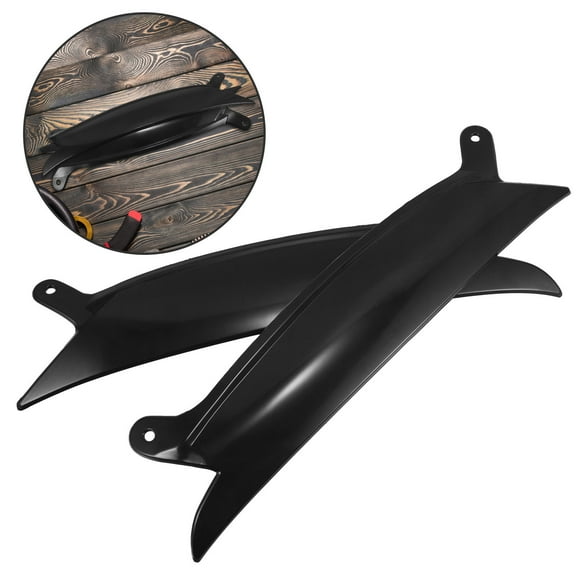 SEWCHICS Car Headlight Eyebrows Black ABS Protective Trim Appearance Exterior Styling Accessories