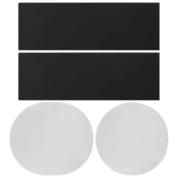 SEWCHICS Adhesive Magnetic Strips Set for Refrigerator, Home Organization, Decorative Dots and Stickers