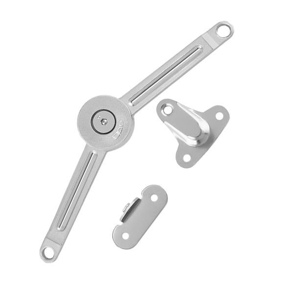 SEWCHICS Retractable Metal Hinge Silver Zinc Alloy for Easy Installation