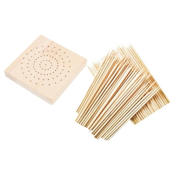 SEWCHICS Store Use Pottery Doll Base Beige Wood 1 Set