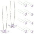 thumbnail image 1 of SEWCHICS 10 Pcs U Shaped Metal Hairpins For Women Wedding Bridal Hair Piece, 1 of 8