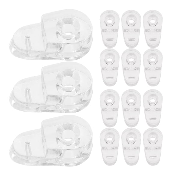 SEWCHICS Plastic Mirror Mounting Clips Rust-Resistant Sturdy Holders for Gardening and Home Use 1 Set