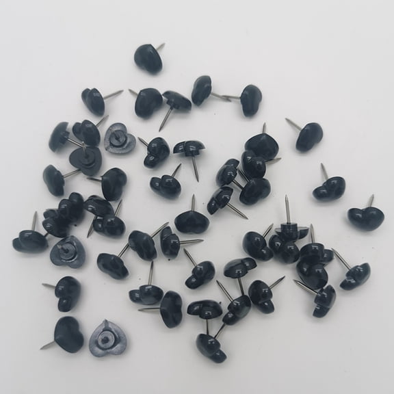 SEWCHICS 1 Box Heart Shaped Push Pin ABS for Educational Purposes