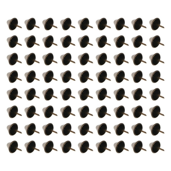 SEWCHICS 100 Pcs Upholstery Decorative Tacks Nails for Furniture, Crafts, Projects, Rust-Resistant and