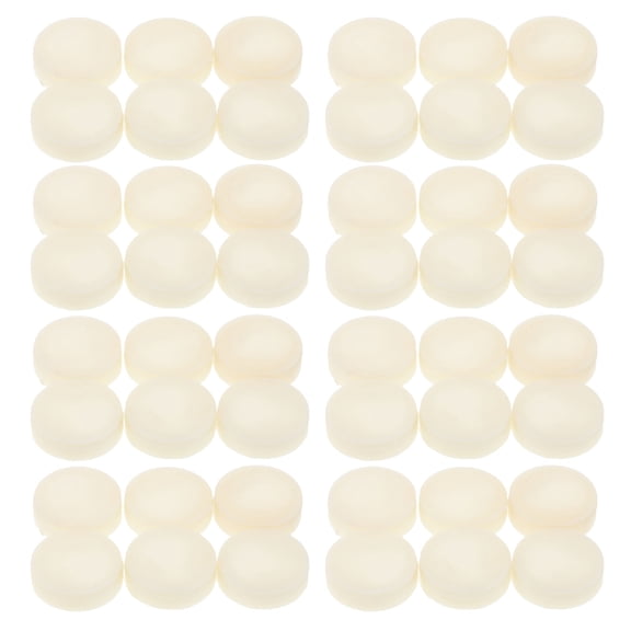 SEWCHICS 100Pcs Beige Mirror Holders and Picture Frame Hangers with Easy Install Keyhole Brackets