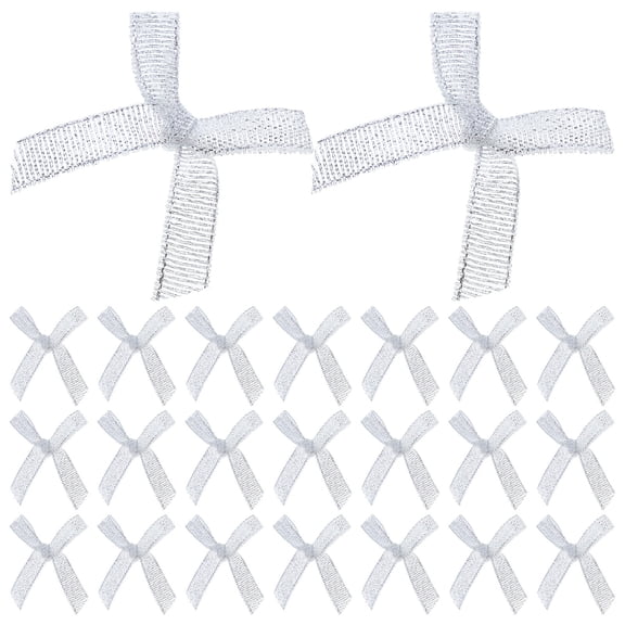 SEWCHICS Durable Pink Bows, Polyester, Ideal for Weddings and Decor 100Pcs