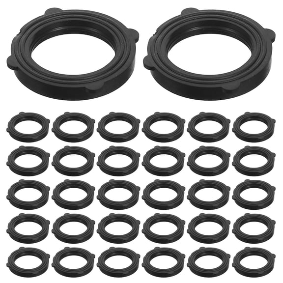 SEWCHICS Nbr Hose Rubber Washers, Black, Leak-Proof and Easy Installation, 100Pcs