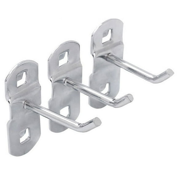 SEWCHICS 10PCS Heavy Duty Metal Hooks for Home Use Durable Display Prop Hooks Perfect for Utensils Silver 20cm