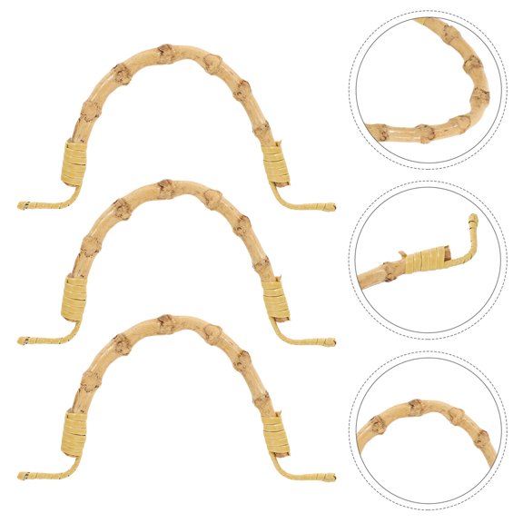 SEWCHICS Ergonomic Rattan Teapot Handle Iron Material Comfortable Grip Kitchen 10Pcs