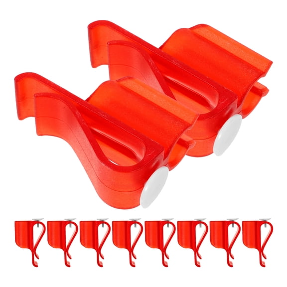 SEWCHICS 10Pcs Red Golf Putter Clip Club Organizer Easy Carry Durable Golf Bag Accessory