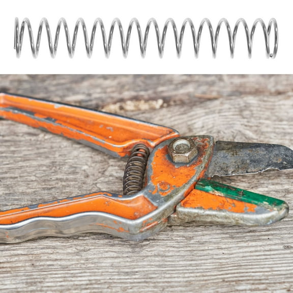 SEWCHICS 10Pcs Mechanical Compression Springs Rust Resistant Stainless Steel for Various Installations