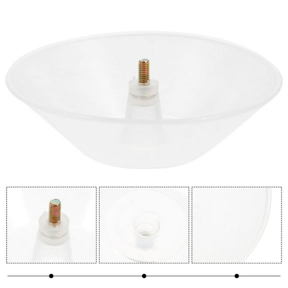 SEWCHICS Premium Plastic Range Hood Oil Cup 10Pcs Transparent Easy Installation Long Time Use