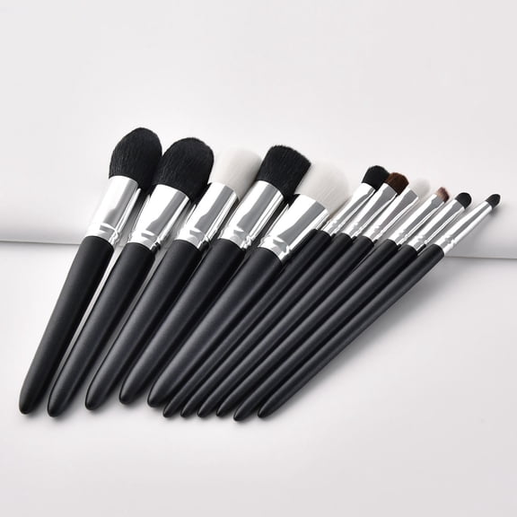 SEWCHICS 11 Pcs Blending Brushes Makeup Set for Applying Creams and Liquids for Makeup Artists Travel Use