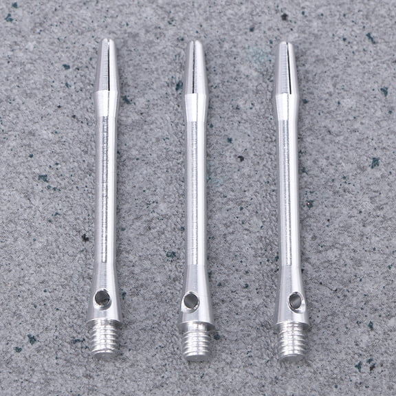 SEWCHICS 12-Piece Alloy Dart Shafts Set with Accessories for Improved Darts Playing and Front-Loaded Weight Balance