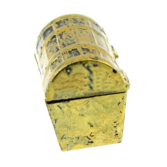 SEWCHICS Mini Chest for Storage Golden Plastic 12pcs