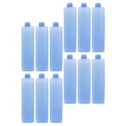 SEWCHICS 12Pcs Reusable Blue Ice Packs for Air Conditioner Fan High Efficiency Cooling Portable Cooler Packs
