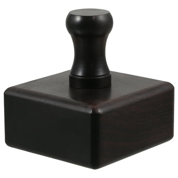 SEWCHICS Black Wood Edge Burnisher Craft Tool for Professional Leatherworking, 1 Piece Hand Tool