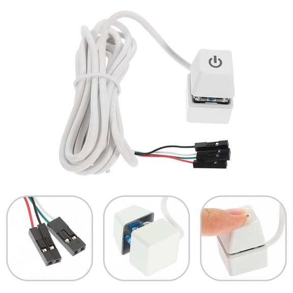 SEWCHICS Back to School Power Button Pc Rubber 1Pcs 1.14X0.75in