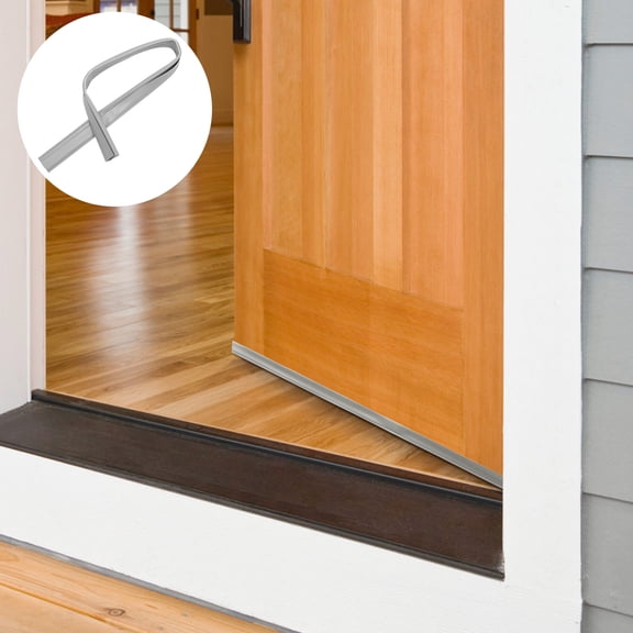 SEWCHICS Door Gap Filler Grey PVC Weather pping for Home Insulation